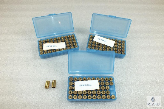 150 Count .45 Auto Federal Unprimed Brass with Plastic Containers