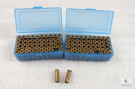 100 Count .38 Special unprimed Brass in Midway Plastic Containers