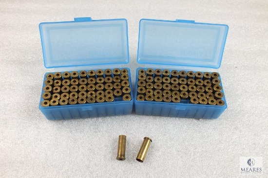 100 Count .38 Special unprimed Brass in Midway Plastic Containers