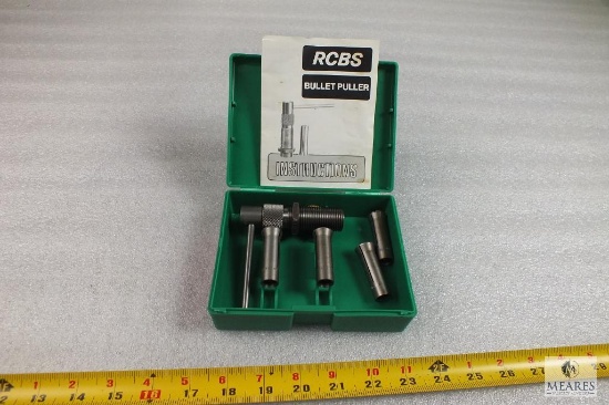 RCBS Bullet Puller with 4 Collets .22 .30 6mm & .35