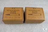 40 Rounds 6.5mm Ammo - Foreign Boxes