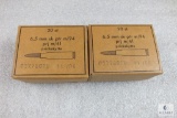 40 Rounds 6.5mm Ammo - Foreign Boxes