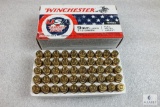 50 Rounds Winchester 9mm Luger 115 grain FMJ Ammo