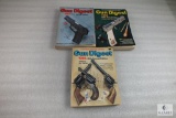 Lot of 3 Vintage Gun Digest Books 1986, 1987, & 1988