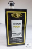 Dupont Hi-Skor 700-X Smokeless Powder - about 1/4 full