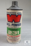 Winchester Ball Powder 231 about 1/2 full