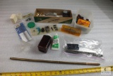 Large lot of Assorted Black Powder Rifle Accessories, Reloading Parts, and more