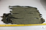 Lot of 4 Military 30 ball Clip Bandoliers & US Belt Pouch