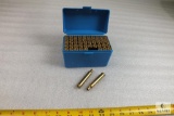 50 Count .300 Wby / 8mm REM Mag unprimed Brass with MTM Case