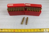 40 Count .300 H&H Mag unprimed Brass with MTM Plastic Cases