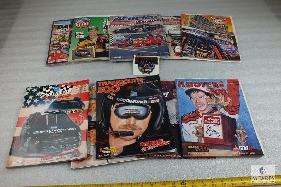 Large Lot of Nascar Racing Programs & Magazines - Daytona, Atlanta, and more