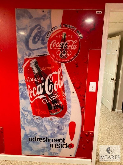 Coca-Cola 1995 Vending Machine Front - Can