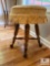 H Holtzman & Sons Adjustable Music Stool with Cast Ball and Claw Feet