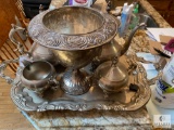 Silver Plated Tea Serving Set