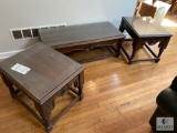 Matching Set of Coffee Table and Two End Tables