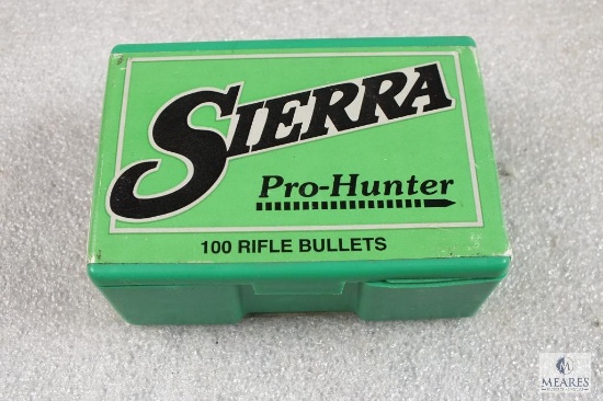 100 Count Sierra Bullets 30-30 Cal .308" Diameter 125 Grain FLat Nose