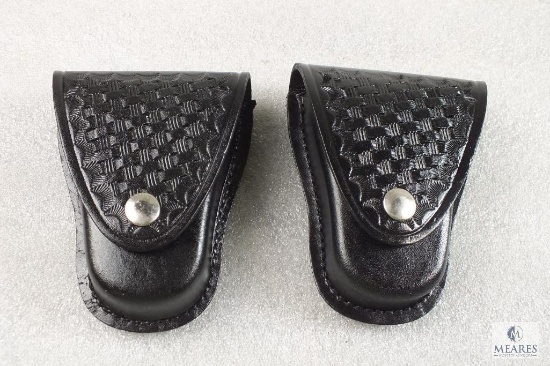 2 new Hunter leather handcuff cases