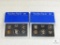 Lot of (2) 1972 US Mint proof sets