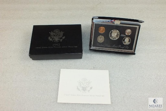 1992 United States Mint Premier Silver Proof Set