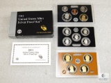 2011 US Mint silver proof set