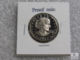 1981-S Susan B Anthony dollar