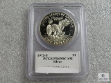 PCGS graded - 1973-S Eisenhower dollar - PR69 DCAM silver