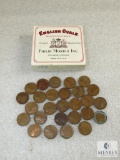 1910 Lincoln wheat cents