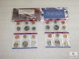 1996 and 1997 P&D UNC coin sets