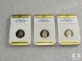 Group of (3) Jefferson nickels