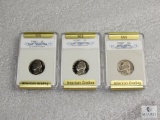 Group of (3) Jefferson nickels