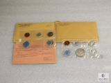 1962 and 1964 Proof coin sets