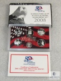 US Mint 2008 50-state quarter silver proof set