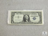 Series 1957-A US $1 small size silver certificate