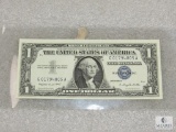 Series 1957-A US $1 small size silver certificate