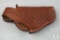 Tooled leather holster fits S&W model 36,60 and similar