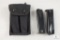 2 Ruger P85 P89 9mm pistol mags with mag pouch