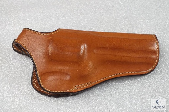 Bianchi leather holster fits 4" double action K and L frame revolver