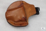 Pager Pal leather inside waist holster fits glock and similar autos