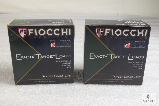 50 Fiocchi Little Rhino 12 Gauge Shotgun Shells 1 oz 7.5 Shot 2-3/4"