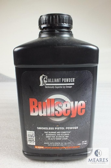 Bullseye Alliant Powder Smokeless Pistol Powder for Reloading 6 lbs. (NO SHIPPING)