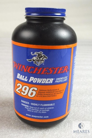 Winchester Ball Powder Smokeless Powder 296 4 oz (NO SHIPPING)