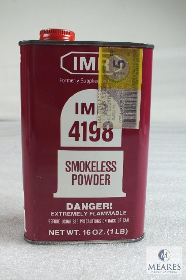 IMR 4198 Smokeless Powder 4 oz (NO SHIPPING)