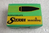 100 Count Sierra 270 Cal .277 Diameter 35 Grain HPBT Match #1833 Bullets