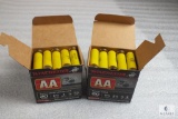 50 Winchester AA Target Load 20 Gauge Shotgun Shells 8 & 7.5 Shot 7/8 oz 2-3/4
