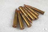 8 Rounds 7.62x54R Rifle Ammo