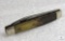 Vintage 1981 Case XX 1981 A62033 2 Blade Pen Knife Appaloosa Bone Handle
