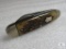 Vintage Remington UMC 2 Blade Jack Knife Folder Bone Handle