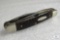 Vintage 1982 Case XX Muskrat 2 Blade Folder Bone Handle