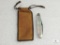 Vintage Case XX Stainless Mother of Pearl 079 2 Blade Sleeveboard Knife