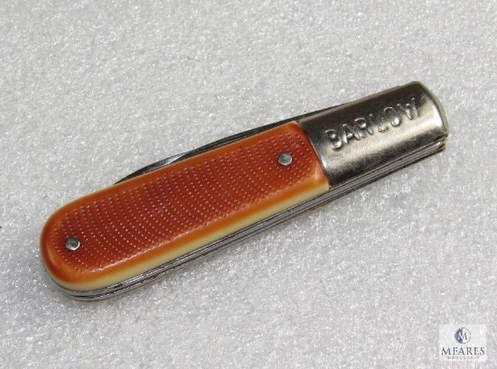 Vintage Barlow Providence Cutlery Co. 2 Blade Folder Knife